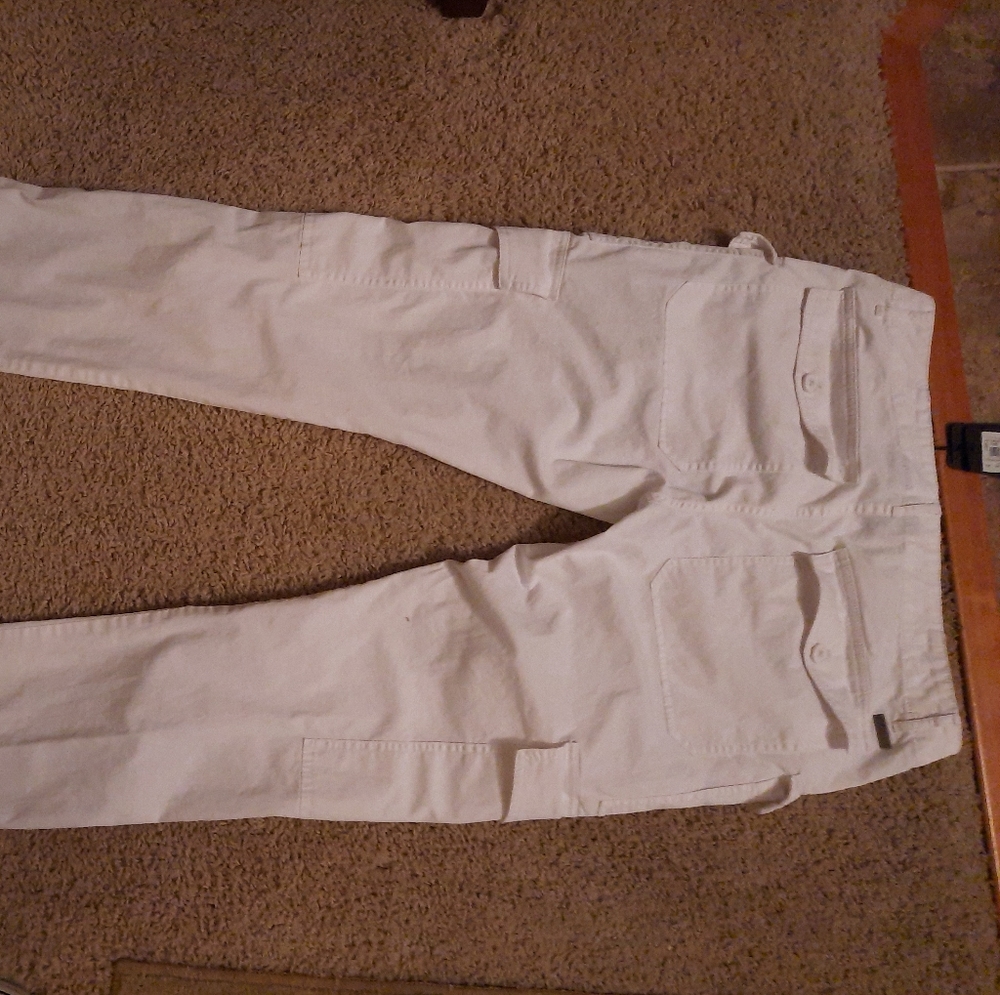 Armani exchange white 5 pocket pants Mens Size 34w